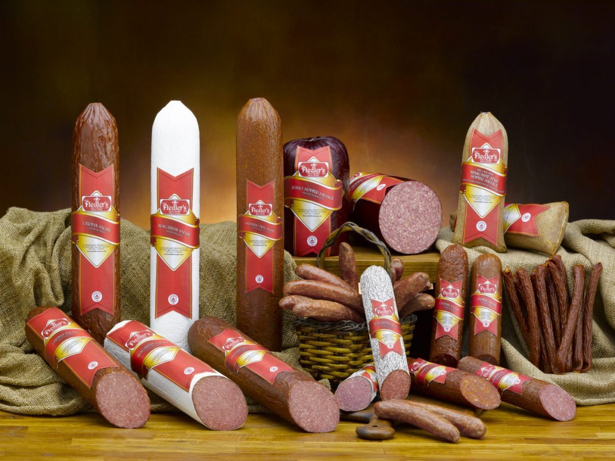 Pork and Beef Salami Products