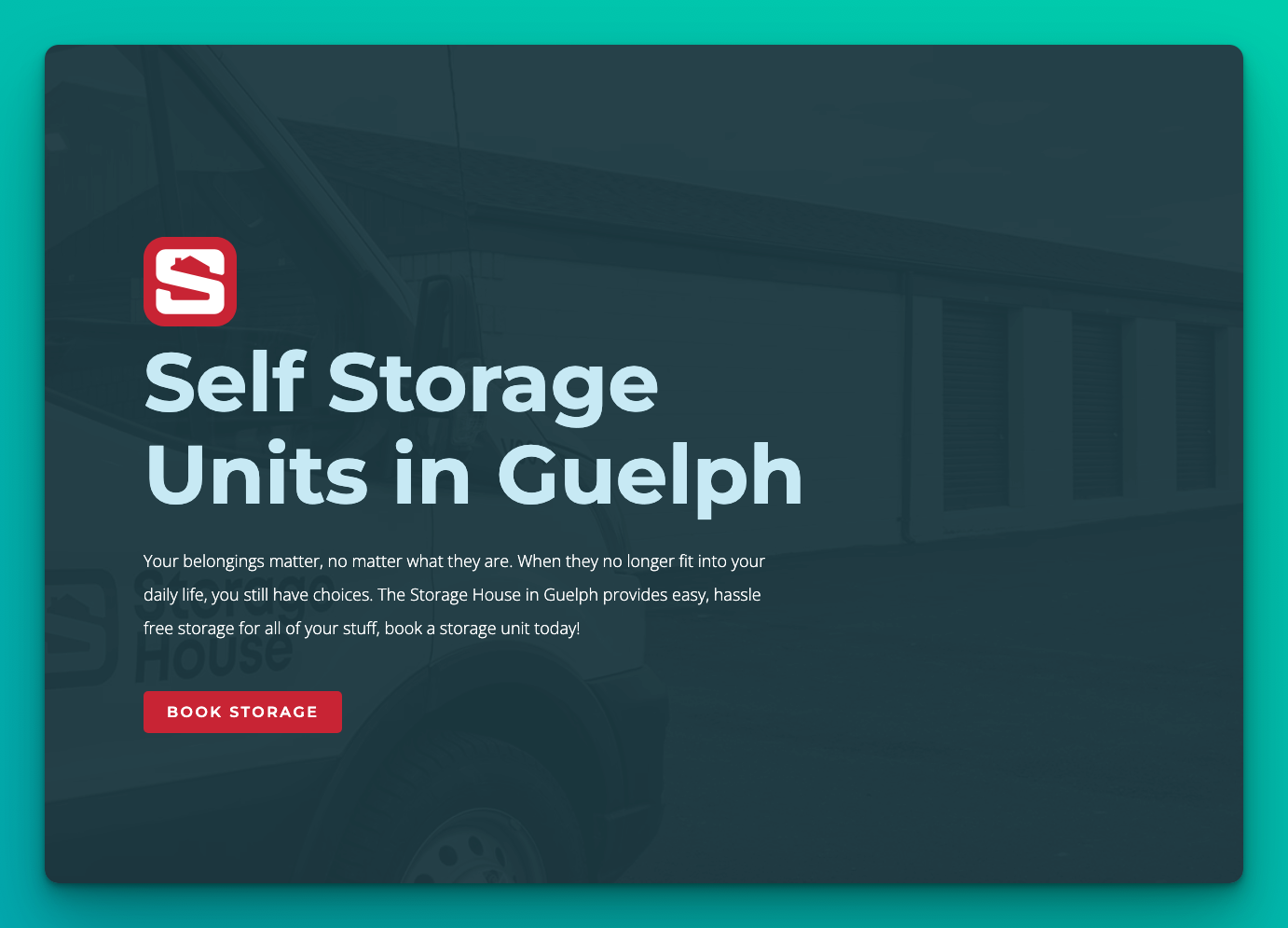 Self Storage Units Guelph Storage House